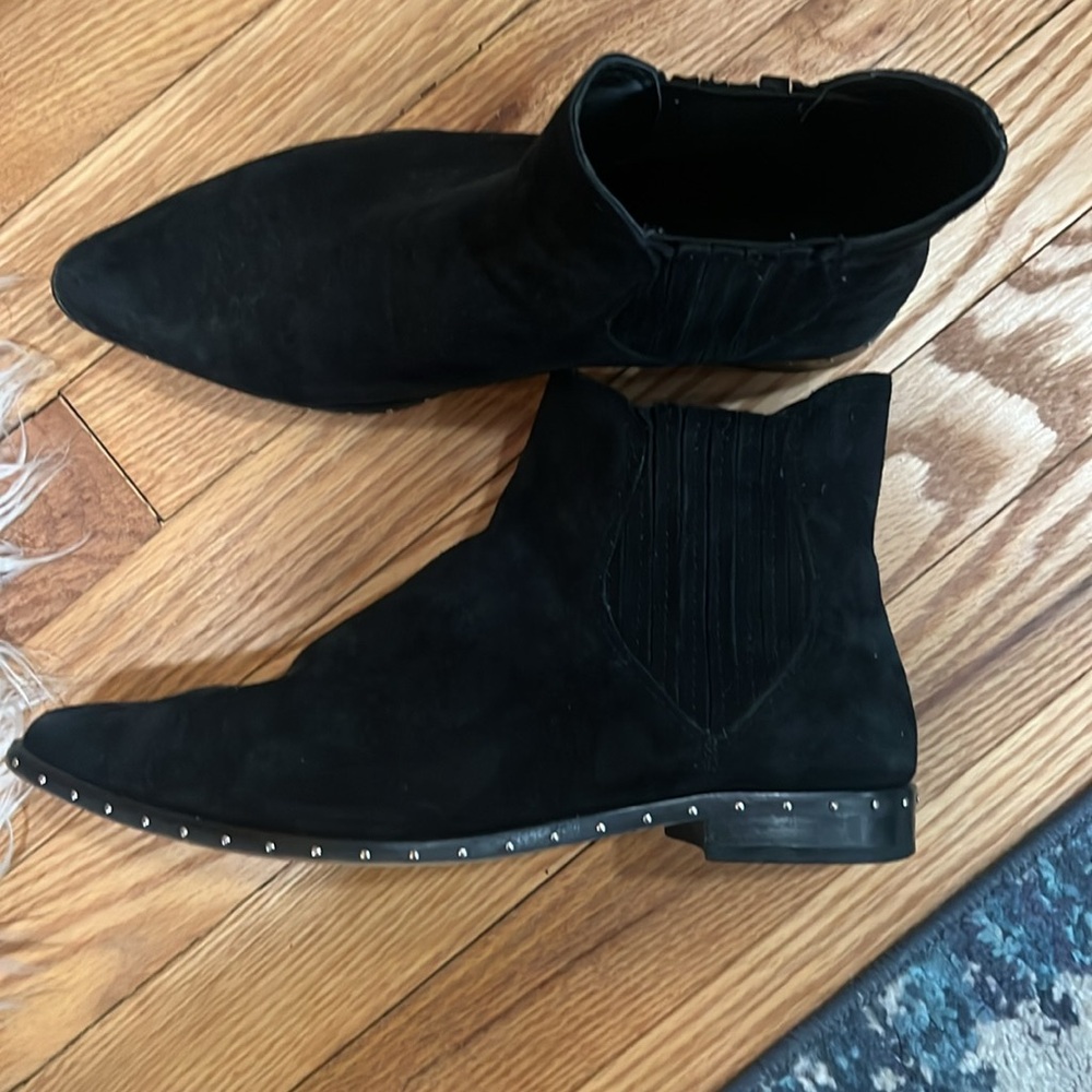 Rebecca minkoff suede booties